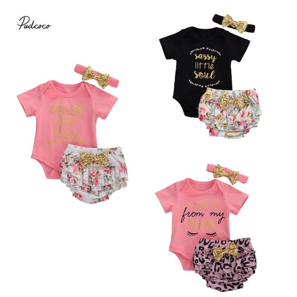 3pcs breathable baby girls outfit summer sweet style short sleeve letter romper + floral /leopard shorts + bow headwear set, White
3pcs breathable baby girls outfit summer sweet style short sleeve letter romper + floral /leopard shorts + bow headwear set, White