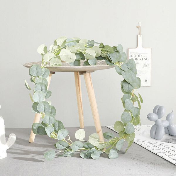 artificial eucalyptus garland faux silk vine handmade leaves greenery 1.8m/5.9ft home decoration gardening decoration
artificial eucalyptus garland faux silk vine handmade leaves greenery 1.8m/5.9ft home decoration gardening decoration