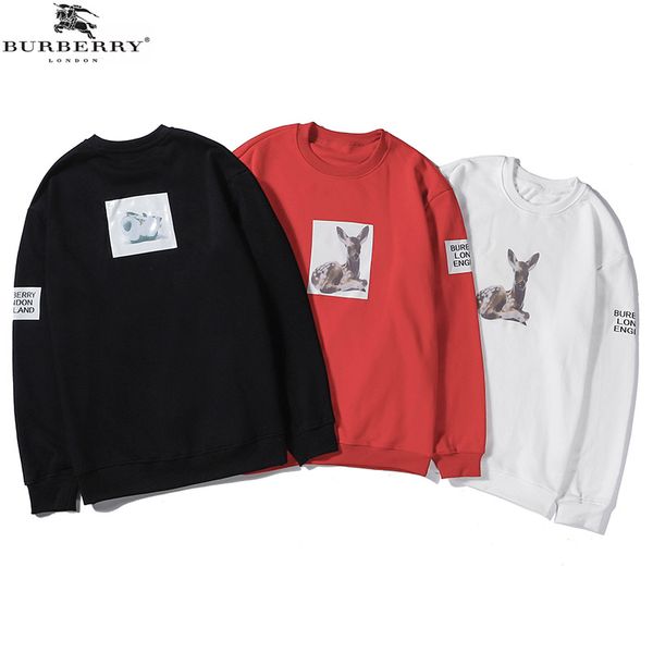 burberri british brand sweater mens designer hoodie casual pullover fashion trend round neck sweater wild cotton sweatshirt, White;black
burberri british brand sweater mens designer hoodie casual pullover fashion trend round neck sweater wild cotton sweatshirt, White;black