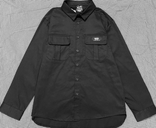 van classic tide brand shirt men designer shirt slim cardigan fashion trend jacket casual wild windbreaker sports jacket, White;black
van classic tide brand shirt men designer shirt slim cardigan fashion trend jacket casual wild windbreaker sports jacket, White;black