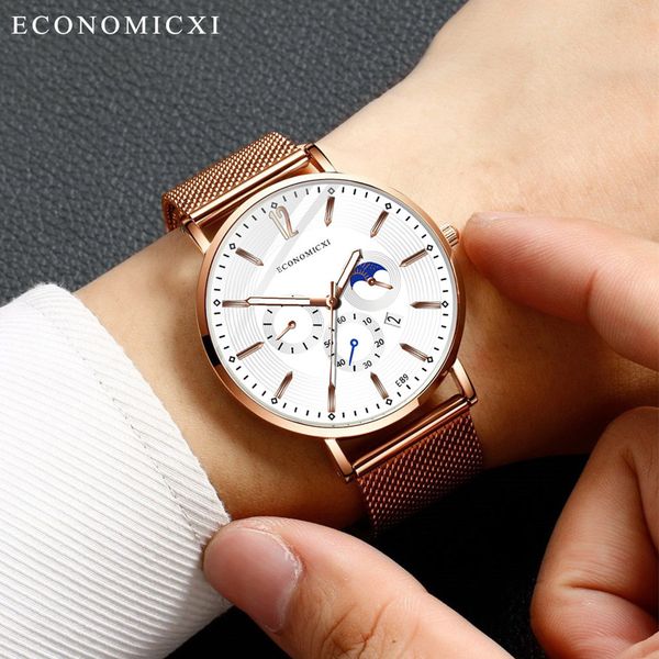 2019 fashion simple stainless steel with luminous small dial men's quartz watch reloj hombre marca de lujo deskclock b4, Slivery;brown
2019 fashion simple stainless steel with luminous small dial men's quartz watch reloj hombre marca de lujo deskclock b4, Slivery;brown