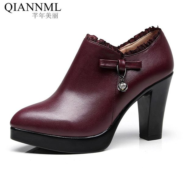 qiannml plus size32 33-43 women's deep mouth shoes with heels 2019 warm fur platform pumps woman high heels office work shoes, Black
qiannml plus size32 33-43 women's deep mouth shoes with heels 2019 warm fur platform pumps woman high heels office work shoes, Black