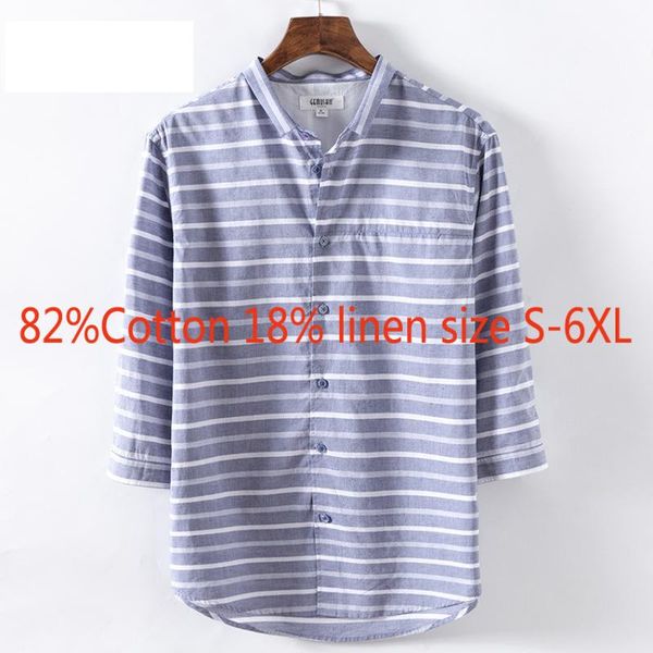 new fashion cotton linen thin stripe handsome casual seven sleeve men casual shirts striped plus size s-4xl 5xl 6xl, White;black
new fashion cotton linen thin stripe handsome casual seven sleeve men casual shirts striped plus size s-4xl 5xl 6xl, White;black