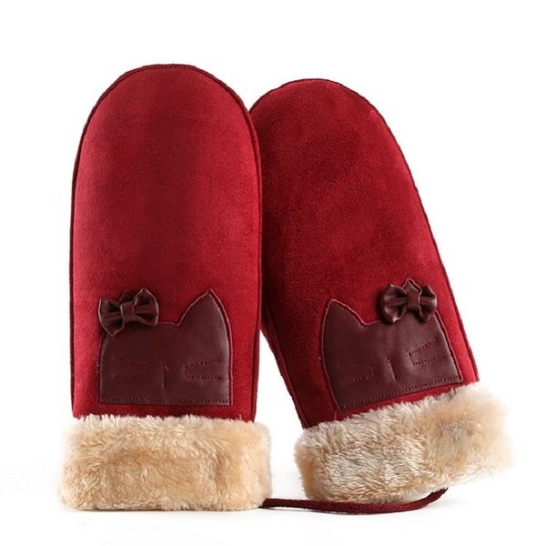 winter mittens gloves suede hanging neck and cashmere warm whole finger thickening girls gloves lovely, Blue;gray
winter mittens gloves suede hanging neck and cashmere warm whole finger thickening girls gloves lovely, Blue;gray
