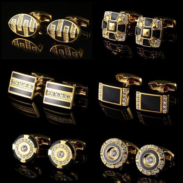 luxury shirt cufflink for men brand enamel cuff button wedding cuff link gold abotoaduras jewelry, Silver;golden
luxury shirt cufflink for men brand enamel cuff button wedding cuff link gold abotoaduras jewelry, Silver;golden