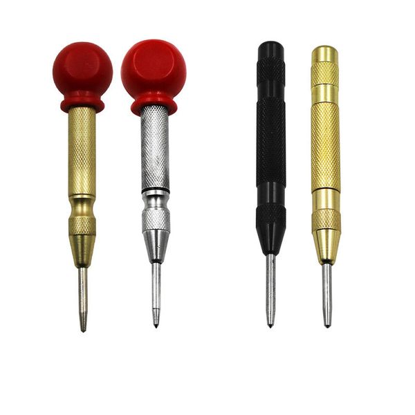 automatic center punch spring loaded marking drill pin starting holes tool for wood metal glass press dent marker tools
automatic center punch spring loaded marking drill pin starting holes tool for wood metal glass press dent marker tools