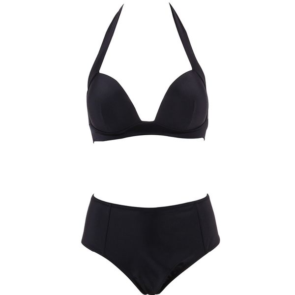 women pure color swimsuit two piece suits sling bikini triangle low waist string swimwear female strappy halter bathing sui
women pure color swimsuit two piece suits sling bikini triangle low waist string swimwear female strappy halter bathing sui