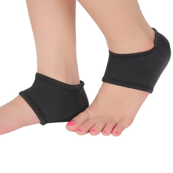 1 pair heel sleeve fasciitis therapy wrap heel pads ankle brace guard sprains wrap pad, Blue;black
1 pair heel sleeve fasciitis therapy wrap heel pads ankle brace guard sprains wrap pad, Blue;black