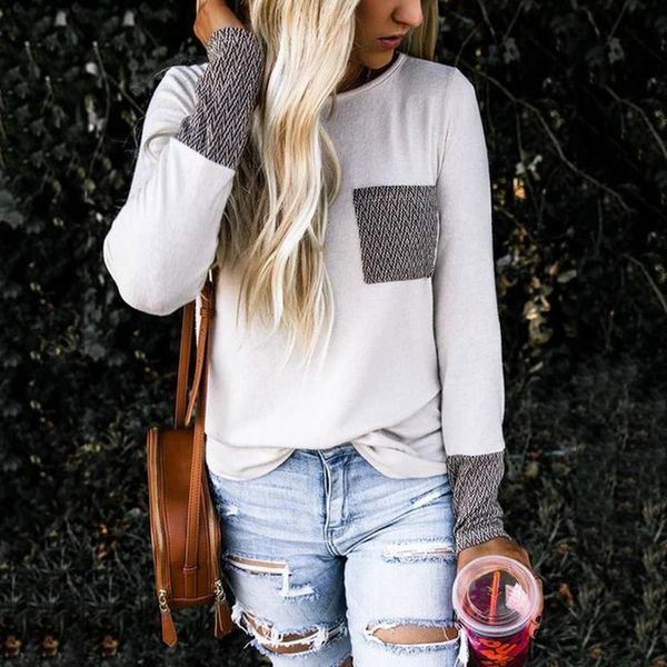 fashion patchwork print blouse casual winter 2019 ladies o-neck loose tee female women long sleeve shirt blusas pullover, White
fashion patchwork print blouse casual winter 2019 ladies o-neck loose tee female women long sleeve shirt blusas pullover, White
