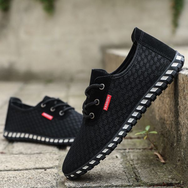 2019 men casual shoes men sneakers shoes male flats air mesh for comfortable plus big size 39-46 summer and autumn, Black
2019 men casual shoes men sneakers shoes male flats air mesh for comfortable plus big size 39-46 summer and autumn, Black