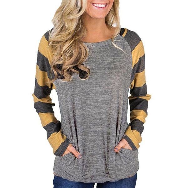 stripe patchwork roupas femininas long sleeve loose pullover breathable elasticity korean style pullovers oversized hoodie, Black
stripe patchwork roupas femininas long sleeve loose pullover breathable elasticity korean style pullovers oversized hoodie, Black
