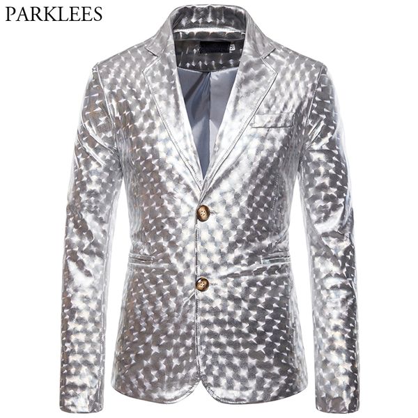 mens tuxedo silver blazers shiny luxury blazer men stylish glitter slim fit mens suit jacket party stage prom male costume homme, White;black
mens tuxedo silver blazers shiny luxury blazer men stylish glitter slim fit mens suit jacket party stage prom male costume homme, White;black