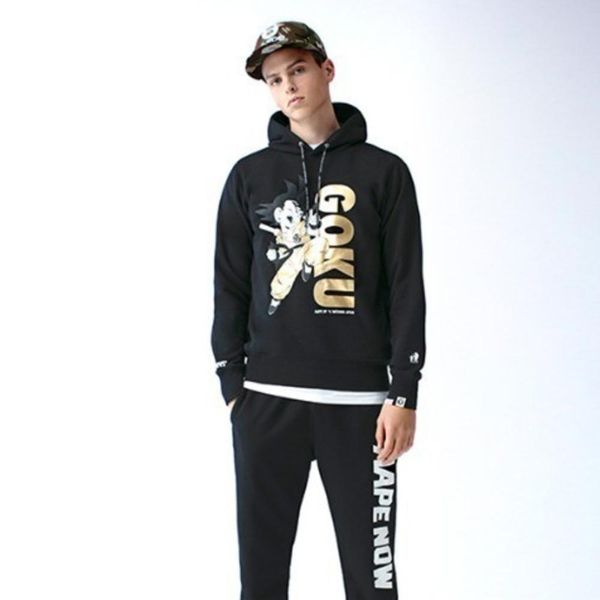 18fw golden little goku print plus velvet hooded hoodie women and man black hooded sweater hfbywy120
18fw golden little goku print plus velvet hooded hoodie women and man black hooded sweater hfbywy120