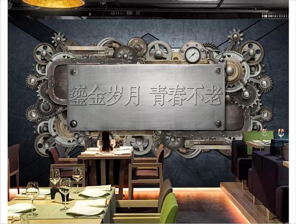 3d wallpapers custom p mural wall paper european and american youth mechanical gear bar restaurant background wall papel de parede
3d wallpapers custom p mural wall paper european and american youth mechanical gear bar restaurant background wall papel de parede