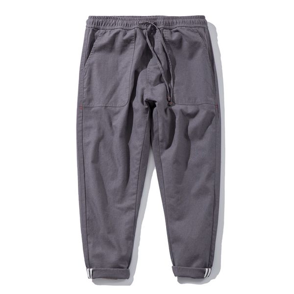 summer male korean easy thin section man overalls cotton bound feet leisure time 9 nine part pants, Black
summer male korean easy thin section man overalls cotton bound feet leisure time 9 nine part pants, Black