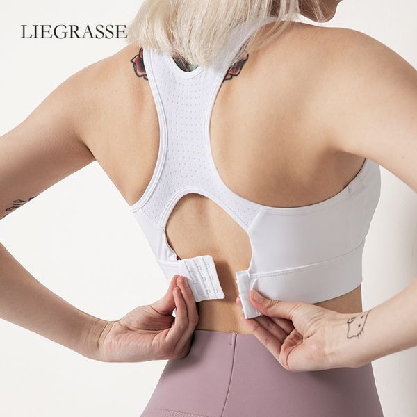 push up sports bra anti-running exercise female fitness backless yoga workout bra active sports wear for women gym, White;black
push up sports bra anti-running exercise female fitness backless yoga workout bra active sports wear for women gym, White;black