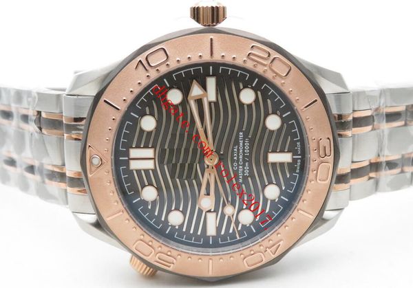 men's luxury quality om factory 300m diver tit tantanlum rose gold plated bezel steel 316f calibre 8806 automatic watches 2019, Slivery;brown
men's luxury quality om factory 300m diver tit tantanlum rose gold plated bezel steel 316f calibre 8806 automatic watches 2019, Slivery;brown