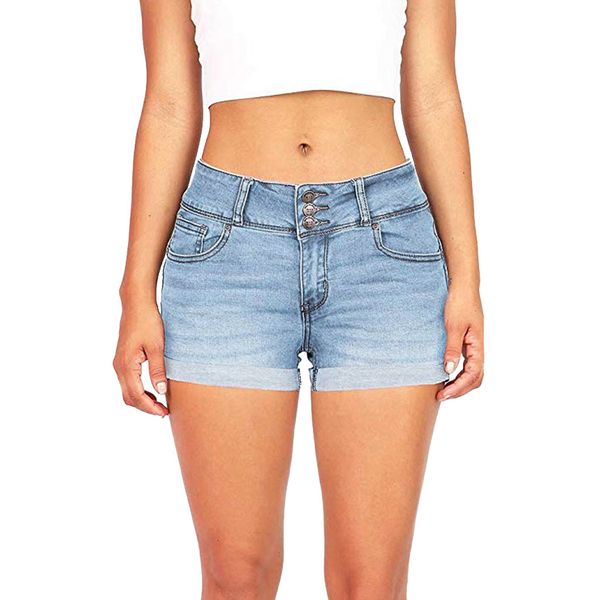 women's solid color denim shorts women's low waist washed solid color short mini jeans shorts spodenki damskie #4, Blue
women's solid color denim shorts women's low waist washed solid color short mini jeans shorts spodenki damskie #4, Blue