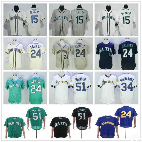 сшитые # 51 сиэтл маринерс ichirosuzuki 15 kyleseager 24 kengriffeyjr. 51 34 felixhernandez рэнди джонсон бейсбола трикотажных изделий, Blue;black
сшитые # 51 сиэтл маринерс ichirosuzuki 15 kyleseager 24 kengriffeyjr. 51 34 felixhernandez рэнди джонсон бейсбола трикотажных изделий, Blue;black