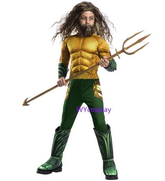 new aquaman costume kids gold aquaman muscle cosplay costume for boys superhero costumes for children halloween costume for kids, Black
new aquaman costume kids gold aquaman muscle cosplay costume for boys superhero costumes for children halloween costume for kids, Black