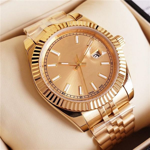 men watch date just 40mm automatic mechanical watch no battery sweeping movement stainless steel clock datejust model watches 172, Slivery;brown
men watch date just 40mm automatic mechanical watch no battery sweeping movement stainless steel clock datejust model watches 172, Slivery;brown