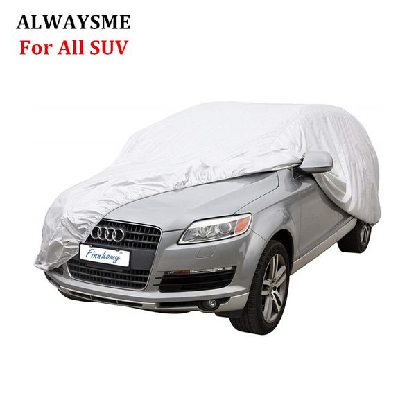 alwaysme suv full car cover water wind dust proof scratch resistant outdoor uv protection m l xl three sizes fits all suv
alwaysme suv full car cover water wind dust proof scratch resistant outdoor uv protection m l xl three sizes fits all suv