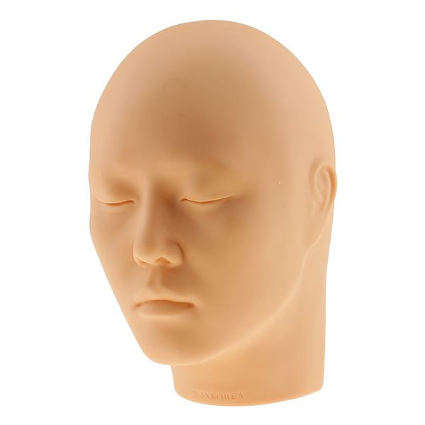soft silicone cosmetology massage eyelash extension face lip makeup practice training mannequin head, White
soft silicone cosmetology massage eyelash extension face lip makeup practice training mannequin head, White