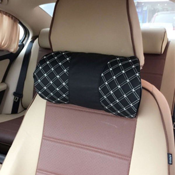 1pcs leather car headrest support pillow memory foam neck rest cushion car interior accessories black red
1pcs leather car headrest support pillow memory foam neck rest cushion car interior accessories black red