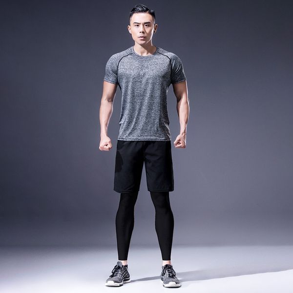 5pcs/set fashionable tight men gym wear fitness sports training basketball football practise shirts coat pants set
5pcs/set fashionable tight men gym wear fitness sports training basketball football practise shirts coat pants set