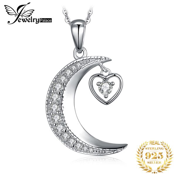 jpalace heart moon silver pendant necklace 925 sterling silver choker statement necklace women silver 925 jewelry without chain
jpalace heart moon silver pendant necklace 925 sterling silver choker statement necklace women silver 925 jewelry without chain