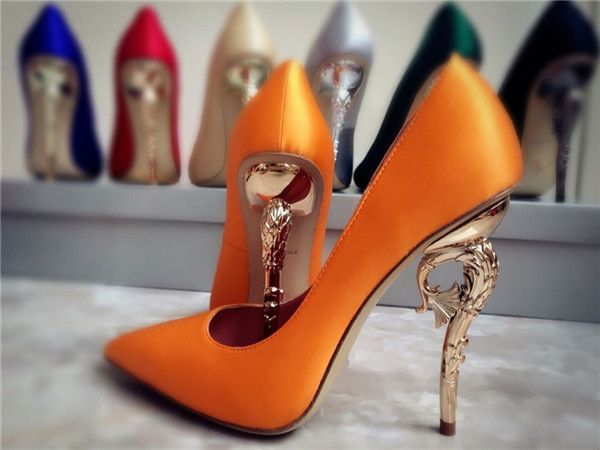 fashion design satin with gunmatel leaves crystal pumps bride shoes woman pointed toe chaussure femme wedding party high heels, Black
fashion design satin with gunmatel leaves crystal pumps bride shoes woman pointed toe chaussure femme wedding party high heels, Black
