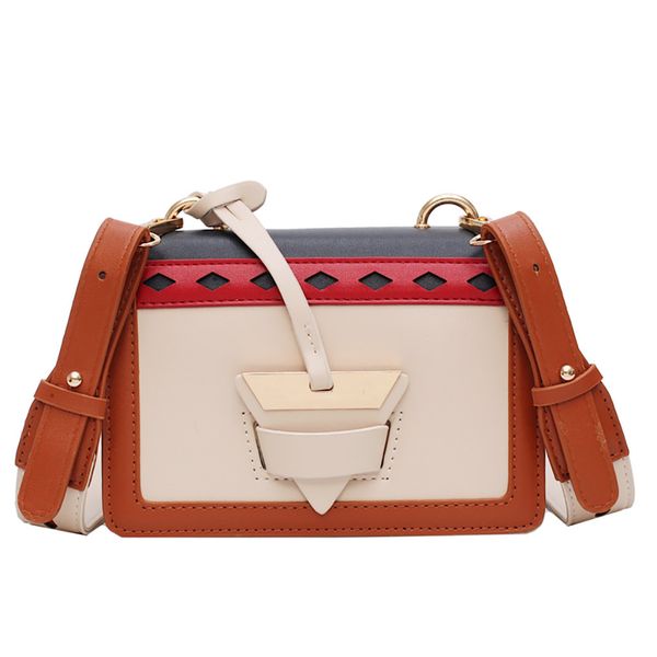 2019 womens crossbody contrast color simple chain shoulder new messenger bag carteras mujer#t2
2019 womens crossbody contrast color simple chain shoulder new messenger bag carteras mujer#t2