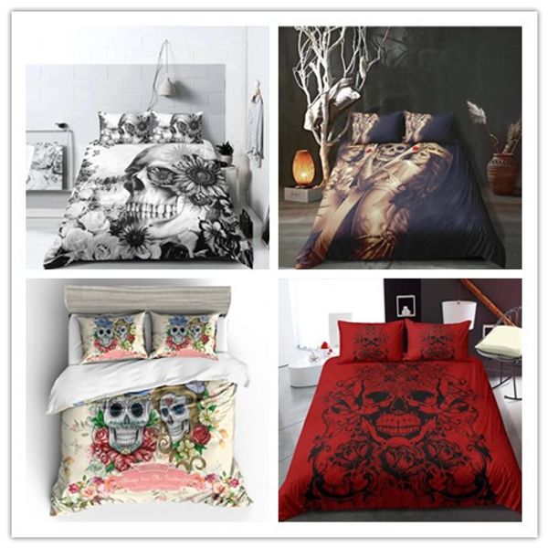3d printed skull bedding set beauty skull duvet cover set microfiber home textile new style soft
3d printed skull bedding set beauty skull duvet cover set microfiber home textile new style soft