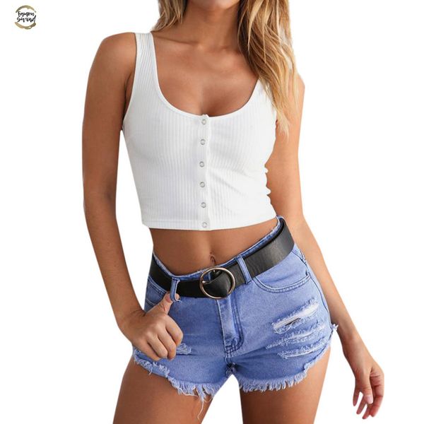 womens solid sleeveless short tank vest solid u neck i-shaped crop vest tank #20, White
womens solid sleeveless short tank vest solid u neck i-shaped crop vest tank #20, White