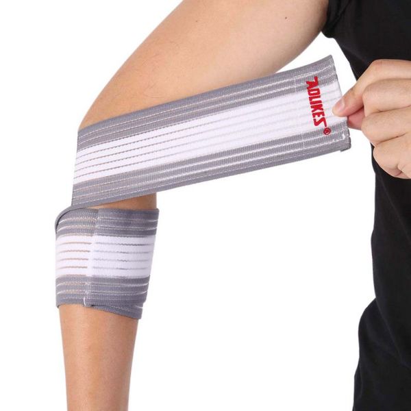 1 piece belt elastic sports wrist support protection bandage wrap brace band bandage elbow pad universal compression, Black;gray
1 piece belt elastic sports wrist support protection bandage wrap brace band bandage elbow pad universal compression, Black;gray