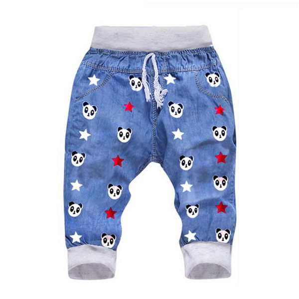 мода дети baby boy девушка дети упругие талии прекрасный мультфильм pattern седьмых брюки джинсы детские джинсовые брюки шаровары, White
мода дети baby boy девушка дети упругие талии прекрасный мультфильм pattern седьмых брюки джинсы детские джинсовые брюки шаровары, White