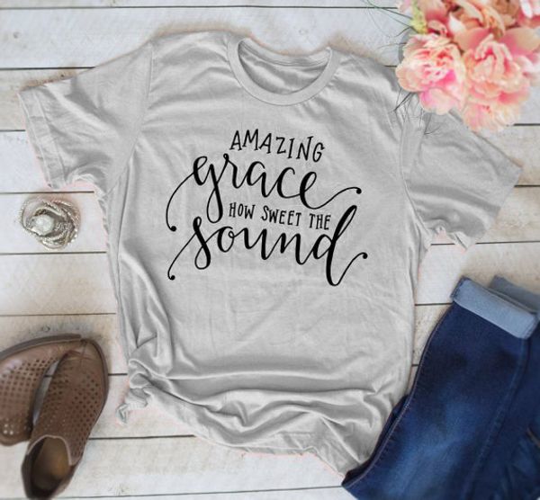amazing how sweet the sound cool christian tshirt religious tees women's fashion clothes t shirt, White
amazing how sweet the sound cool christian tshirt religious tees women's fashion clothes t shirt, White