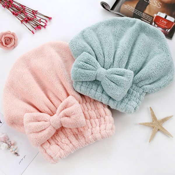 quick-drying hair shower cap women 2019 strong water absorbent coral velvet bow bath hair drying towel wrap elastic adjustable, Blue;gray
quick-drying hair shower cap women 2019 strong water absorbent coral velvet bow bath hair drying towel wrap elastic adjustable, Blue;gray