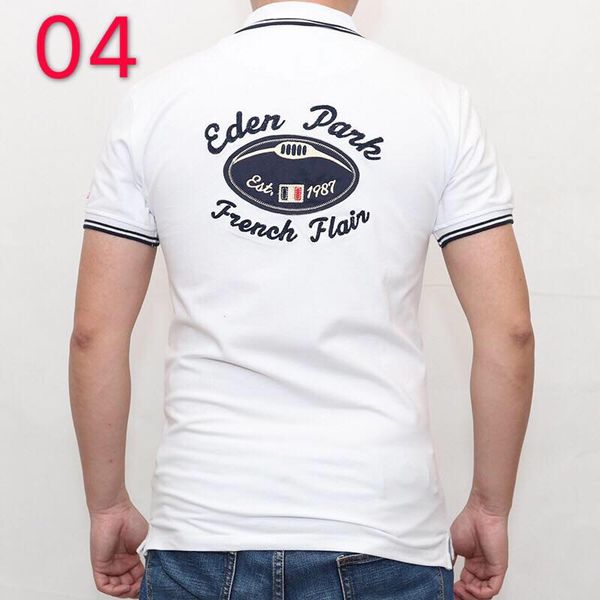 hombre eden park men short sleeve casual rugby polo shirt camisa embroidered eden park polo masculine homme eden park men polo shirt 04, White;black
hombre eden park men short sleeve casual rugby polo shirt camisa embroidered eden park polo masculine homme eden park men polo shirt 04, White;black