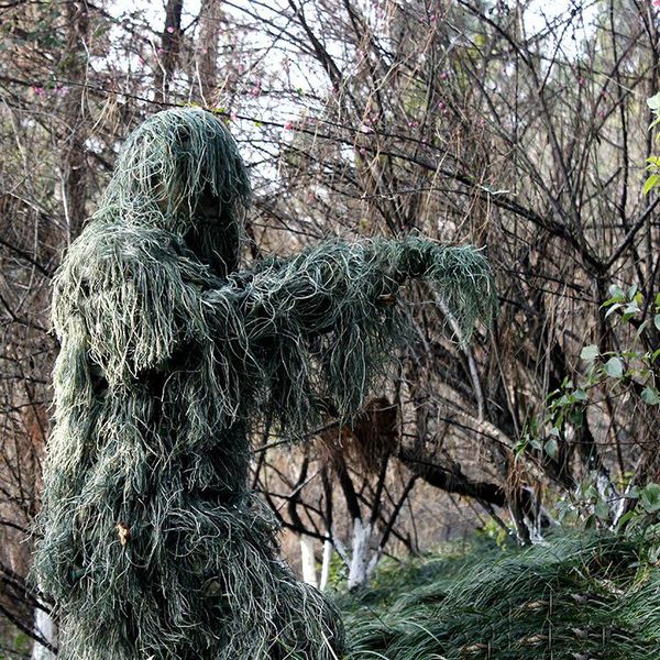 famous camouflage hunting ghillie suit secretive hunting clothes sniper suit camouflage clothing army airsoft uniform ing, Camo
famous camouflage hunting ghillie suit secretive hunting clothes sniper suit camouflage clothing army airsoft uniform ing, Camo