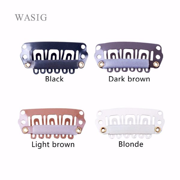 Hair Tools & Accessories 50pcs 28mm U Shaped Snap Clips For Hair Extensions Metal Clip With Silicone Back Wig Clips For
Hair Tools & Accessories 50pcs 28mm U Shaped Snap Clips For Hair Extensions Metal Clip With Silicone Back Wig Clips For