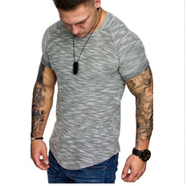 summer mens active solid tshirts short sleeve pure color male tees sport straight pullover homme clothing, White;black
summer mens active solid tshirts short sleeve pure color male tees sport straight pullover homme clothing, White;black