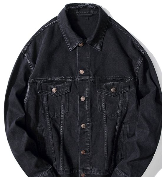 designer new extremes denim jackets europe the united states tide brand classic embroidery wash jacket men's quality simple loose denim, Black;brown
designer new extremes denim jackets europe the united states tide brand classic embroidery wash jacket men's quality simple loose denim, Black;brown
