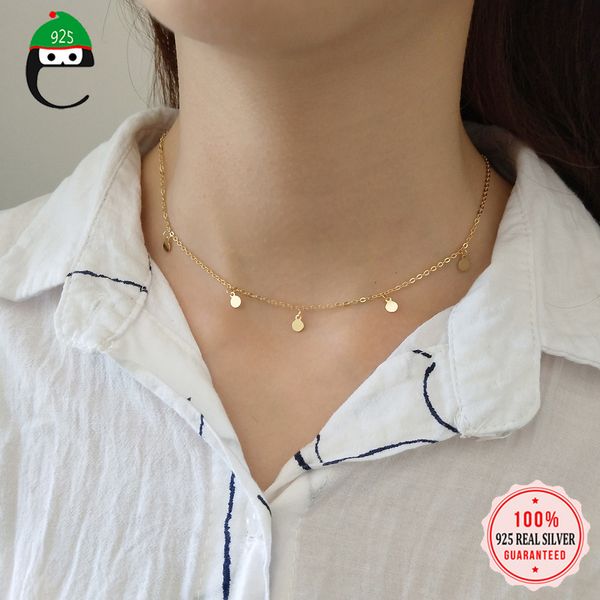 elfoplatasi 925 sterling silver minimalist geometric bright disc choker necklace for fashion women 925 jewelry bohemia gift d332
elfoplatasi 925 sterling silver minimalist geometric bright disc choker necklace for fashion women 925 jewelry bohemia gift d332