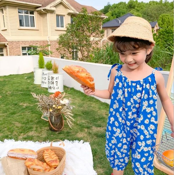 2020 new girls printed overalls cotton summer fashion girls pants 1-7t qh130, Blue
2020 new girls printed overalls cotton summer fashion girls pants 1-7t qh130, Blue