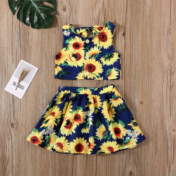 2020 new toddler kid girl sunflower suit single breasted vest skirt fashion outdoor baby girl outfit 2pcs, White
2020 new toddler kid girl sunflower suit single breasted vest skirt fashion outdoor baby girl outfit 2pcs, White