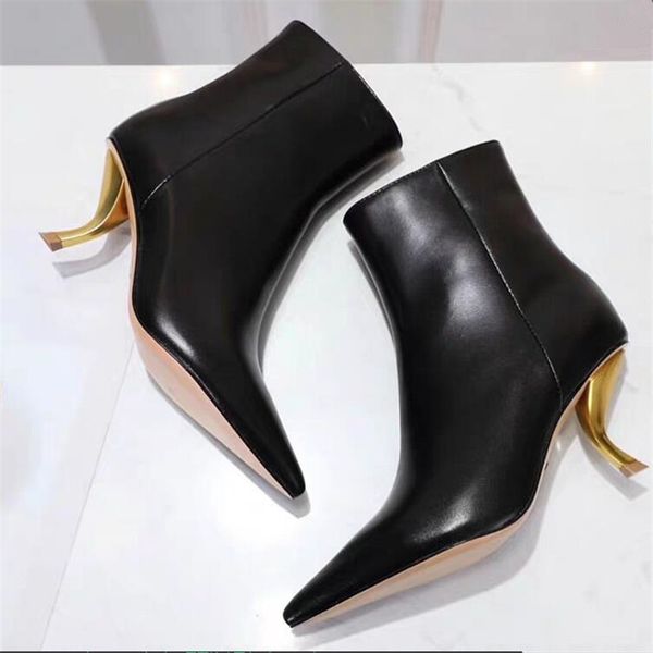 ankle boots women autumn winter short boots stiletto pointed high heels fashion women shoes pointed toe elegant ladies shoes, Black
ankle boots women autumn winter short boots stiletto pointed high heels fashion women shoes pointed toe elegant ladies shoes, Black