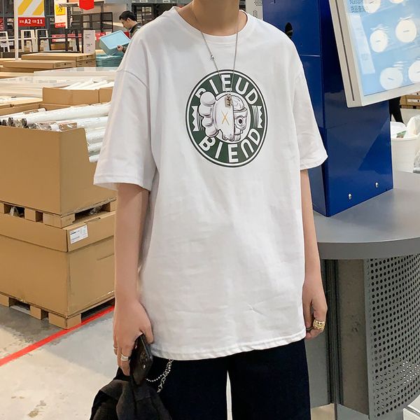 super fire cec short sleeve t-shirt for men and sense of design summer new style crew neck loose-fit clothes ins students t-shir, White;black
super fire cec short sleeve t-shirt for men and sense of design summer new style crew neck loose-fit clothes ins students t-shir, White;black