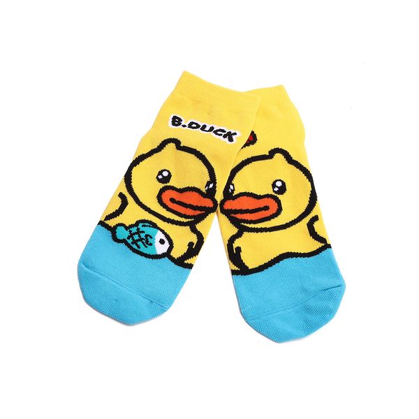 b. duck small yellow duck four seasons men and women children small children's children's socks fashion cartoon printed cute pla, Black
b. duck small yellow duck four seasons men and women children small children's children's socks fashion cartoon printed cute pla, Black