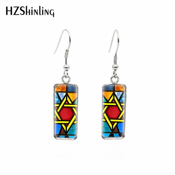 new jewish star rectangular earring star of david fish hook earring silver glass dome hand craft jewelry
new jewish star rectangular earring star of david fish hook earring silver glass dome hand craft jewelry